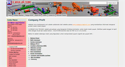 Desktop Screenshot of mesinpupuk.com